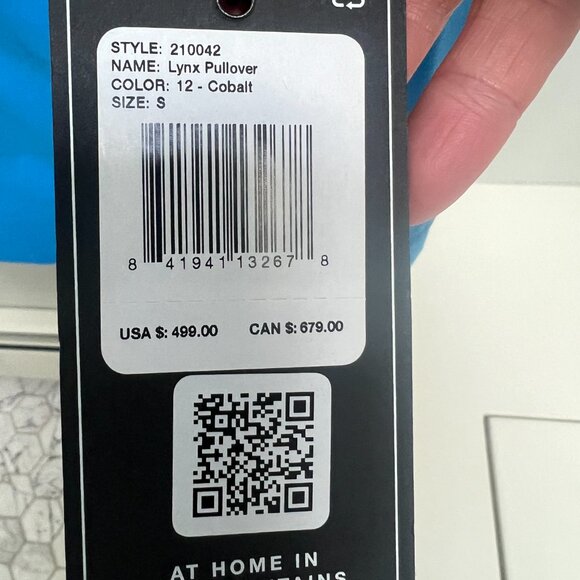 Women's Strafe Lynx 3L Shell Pullover - S NWT - Picture 9 of 9